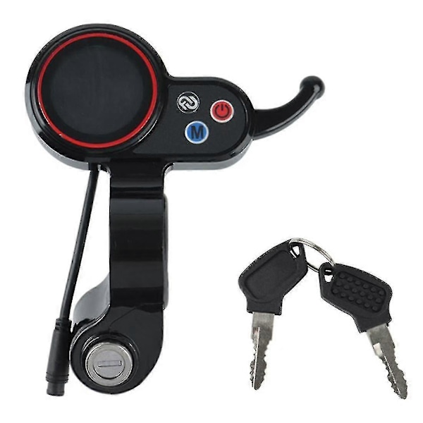 Rion Njax-t Instrument Display 48v LCD med nøgle til elektrisk scooter