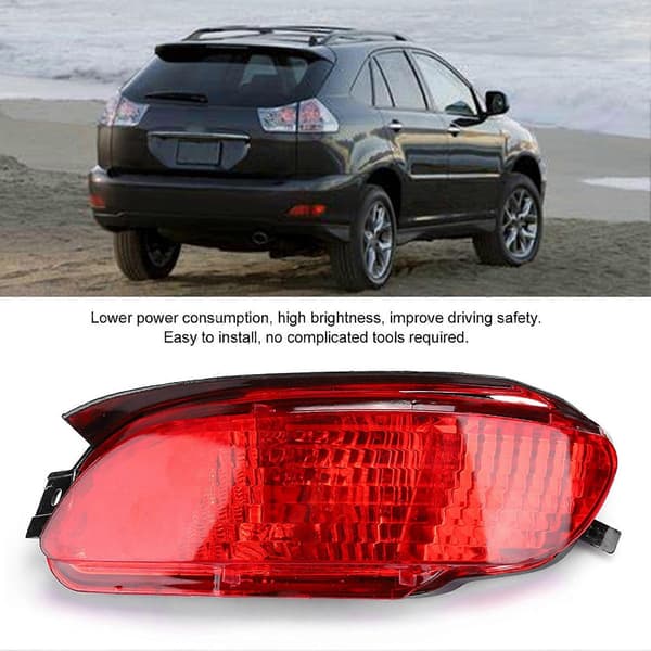 Par baklykter for tåkelys til bakfangeren 819200E010 819100E010 Passer til Lexus RX400h RX350 RX330
