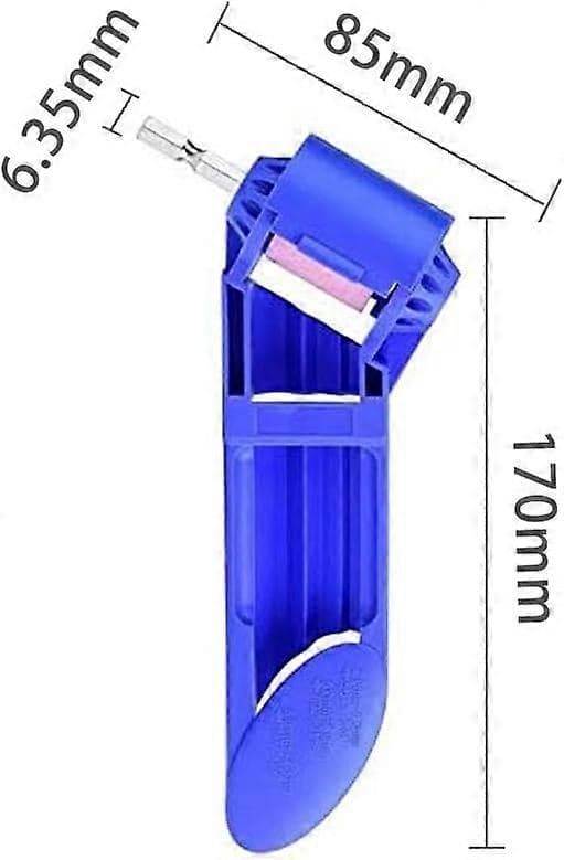 2 stk. Drill Bit Sharpener, Korund Drill Bit Sharpener, Bærbar Drill Bit Slipeverktøy