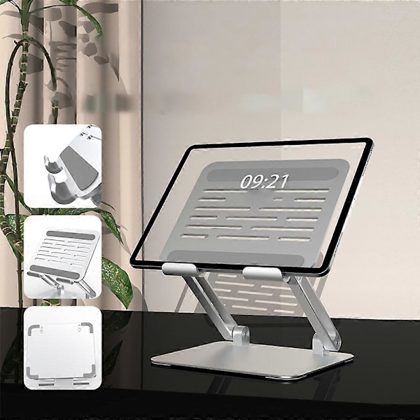 Tablet stander, justerbar tablet holder, sammenklappelig