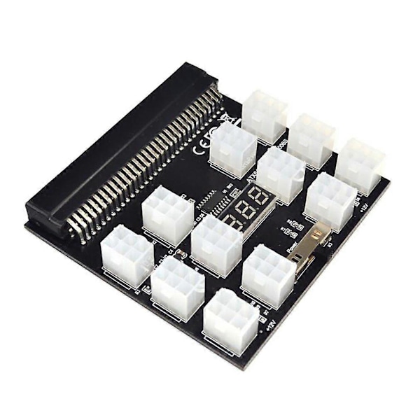 Strømforsynings Server Konverteringskort 12 6-bens Adapterkort Fuldt Kompatibelt Server Adapterkort fo