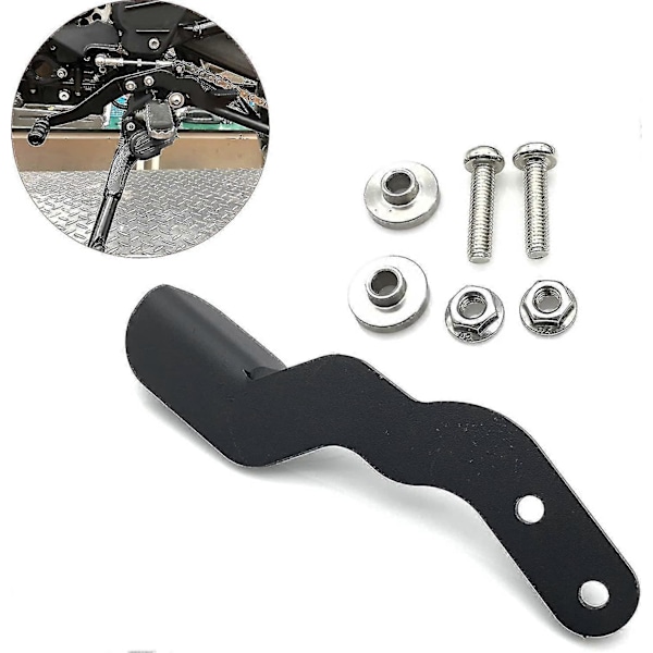 Justerbart foldbart gearskiftepedal motorcykeltilbehør sort 1 stk