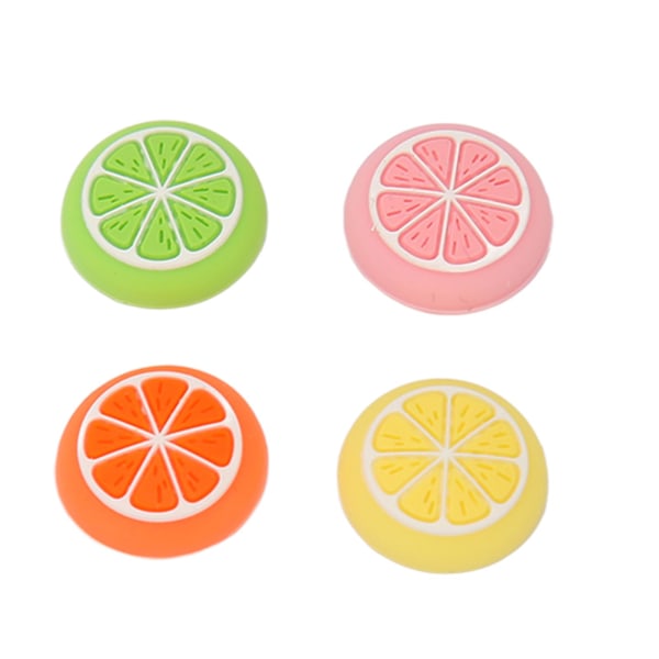 4 stk. Thumb Grip Caps til Switch, blød silikone, komfortable joystick caps, Thumb Stick Caps til Switch Lite