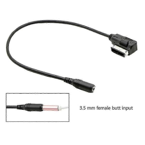 3,5 mm AUX bil-lydkabeladapter AMI til Aux-stik til W212 S212 W218