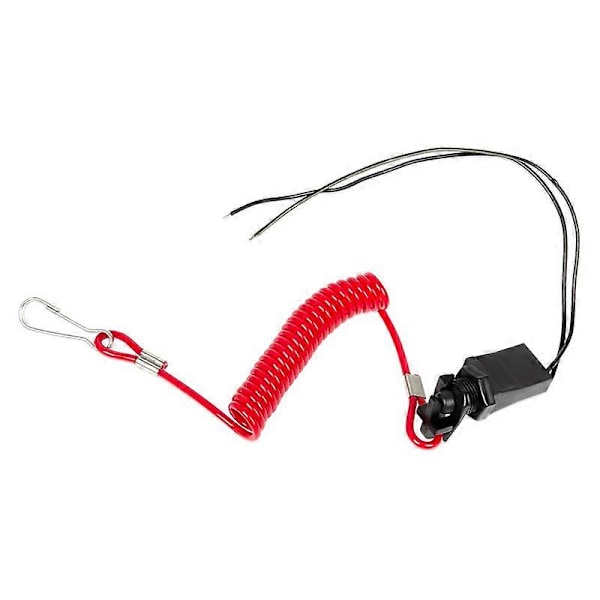 Sikkerhedsdrabsknap & Lanyard til OMC Johnson Evinrude Sierra Udskiftning 585134 432230 MP28870