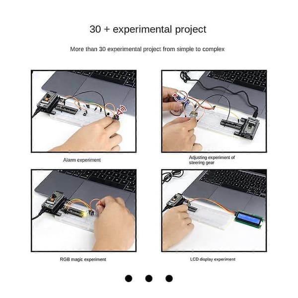 ESP32 Automationskit til Programmering DIY Elektronisk Projekt Bedst Sælgende Elektronik ESP32 Cam Komplet Kit