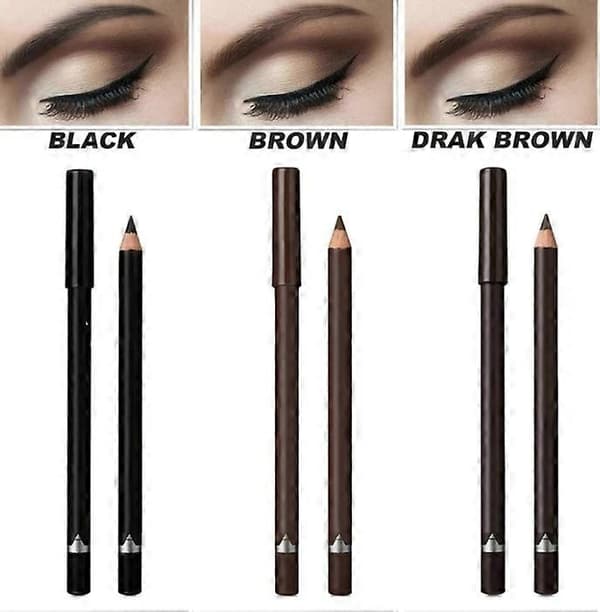 Systemous 24 timers Vandfast Eyeliner Dobbelt Spidsbar Øjenblyant Light Brown