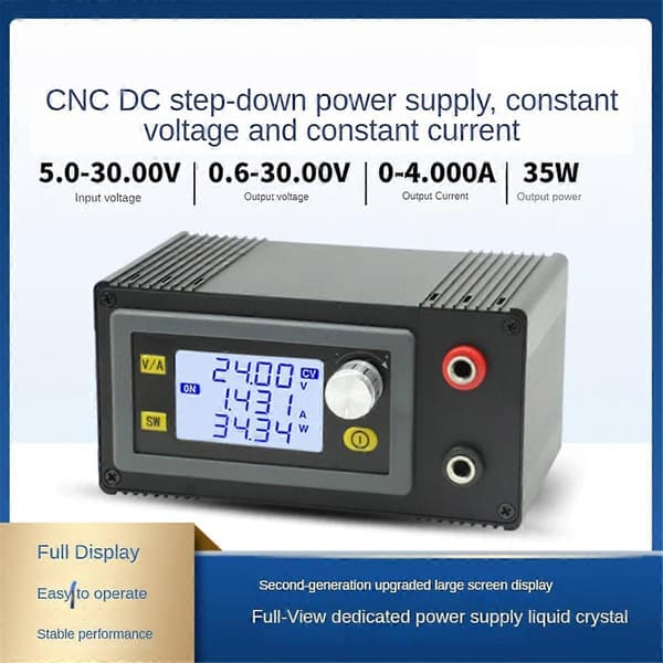 DC CNC Boost Converter 35W 5-30V Justerbar Reguleret Strømforsyning Input Konstant Spænding Solopladningsmodul