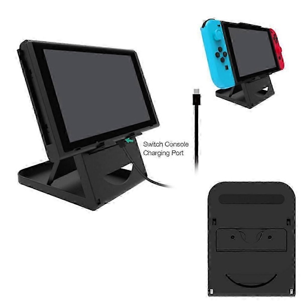 Spillkonsoll Sammenleggbar Holder Brakett Stativ Dock for Nintendo Switch Tilbehør