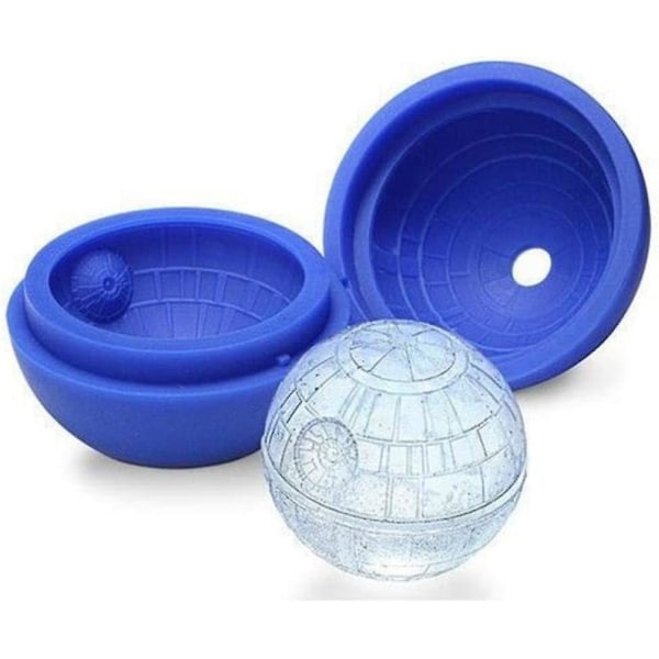 Wars Death Star Round Ball Ice Cube Form Forma De Gelo Desert Sphere Cocktail Supplies Random Color (blå 1st)