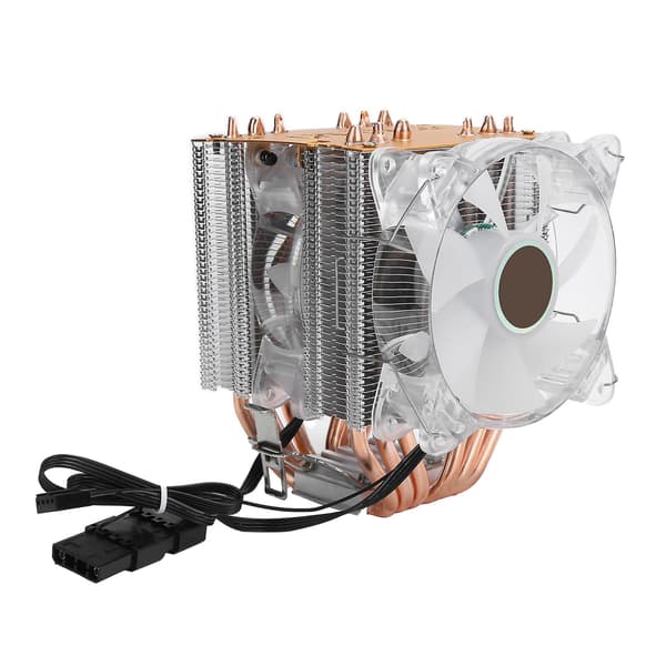 LANSHUO CPU Køler Computer Tilbehør 4Pin til Intel LGA/775/1155/1156/1366 /AMD/AM2/AM2+/AM3