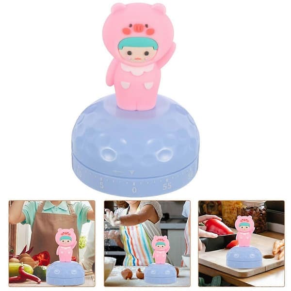 Mekanisk Timer Egg Timer Cupcake Timer Nedtellingstimer Dusj Mekanisk Kjøkkentimer