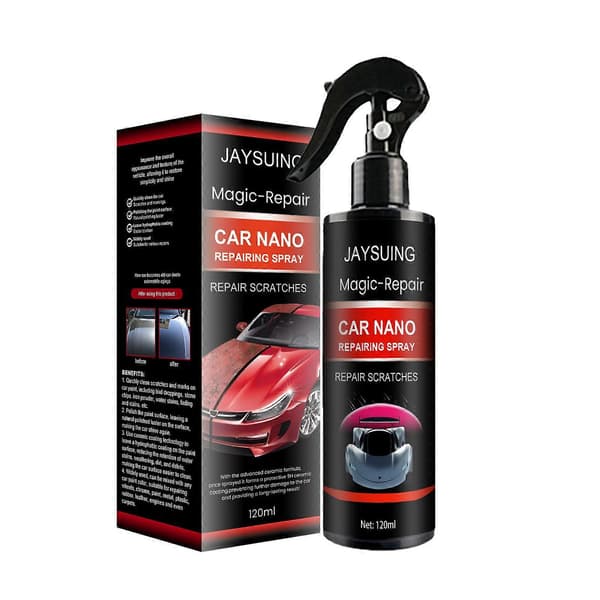 Auto Coating Spray, Super Hydrofobisk Coating Reparer Billakkriper Vannflekker Støv Poleringsspray