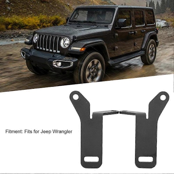 Metallinen Kannettava Spottivalaisimen Pidike A-Pilarin Kiinnike Sopii Jeep Wranglerille