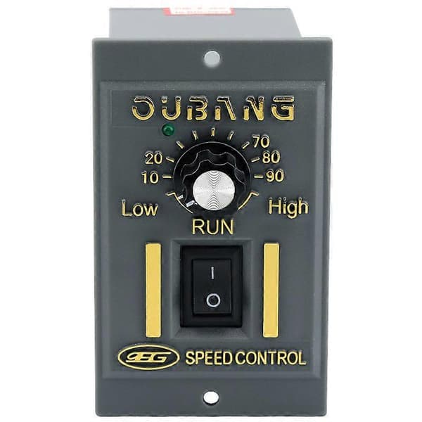 Motorvarvtalsregulator AC Kontrollbrytare Regulator 1 Rad 6 Stift CW CCW Rotations Tillbehör 120W YEMAA