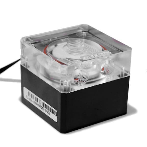 Computer Køling PC Vandkøler Lydløs Pumpe Flow 800L/T Temperaturkontrol