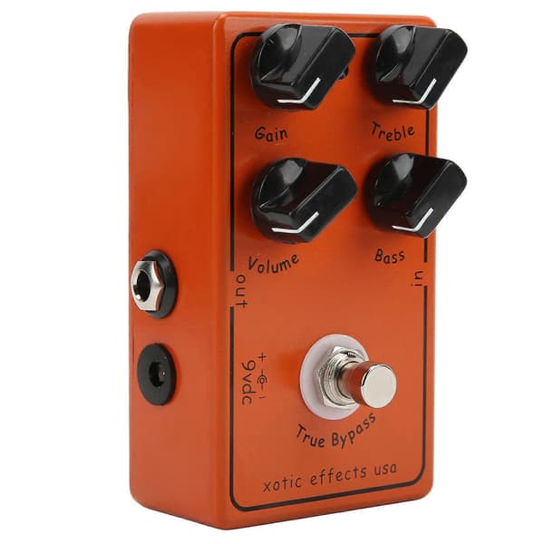 Overdrive Effektpedal Elektrisk Gitar Forforsterker Effekter True Bypass Effektor Tilbehør