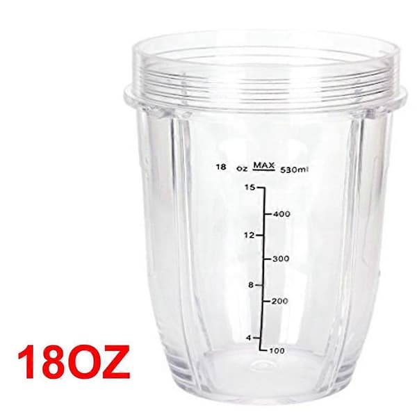 Blender Kop Udskiftning til Blender Blender Reservedele, Blender Kopper (18Oz/530Ml)