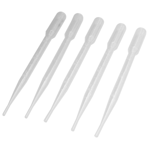 100 st Graduerade Pipetter Droppflaska Polyeten (3 ml)