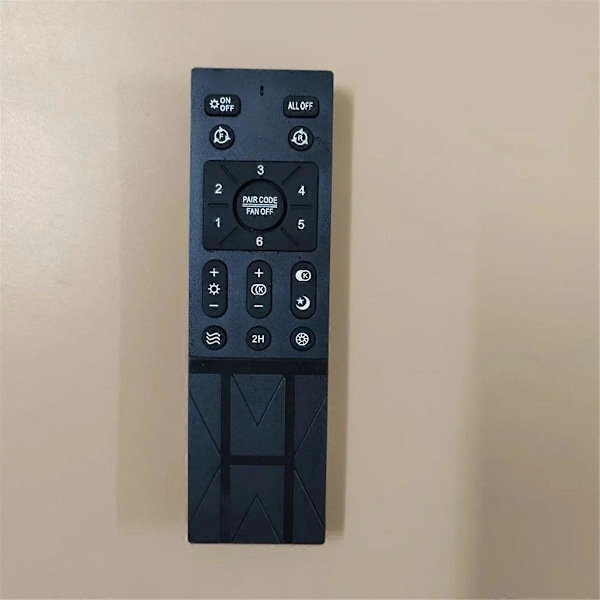 Loftventilator Tilbehør Loftventilator Fjernbetjening Boligforbedring 6 Hastighedsindstillinger AC 110V-265V Praktisk