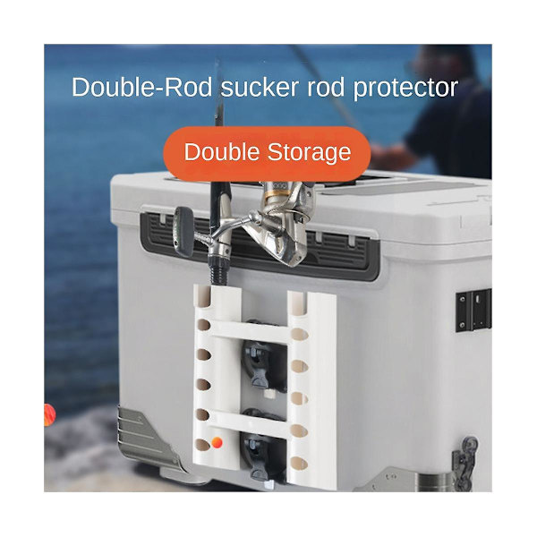 Sugkopp Fiske Stang Holder Fiskeboks Montert Fiske Stang Holdere Surf Fiske Bærbar Stang I