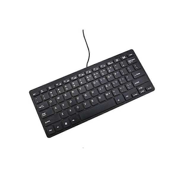 USB 2.0 Mini Multimedia Kablet Tastatur 78 Taster Til Notebook PC