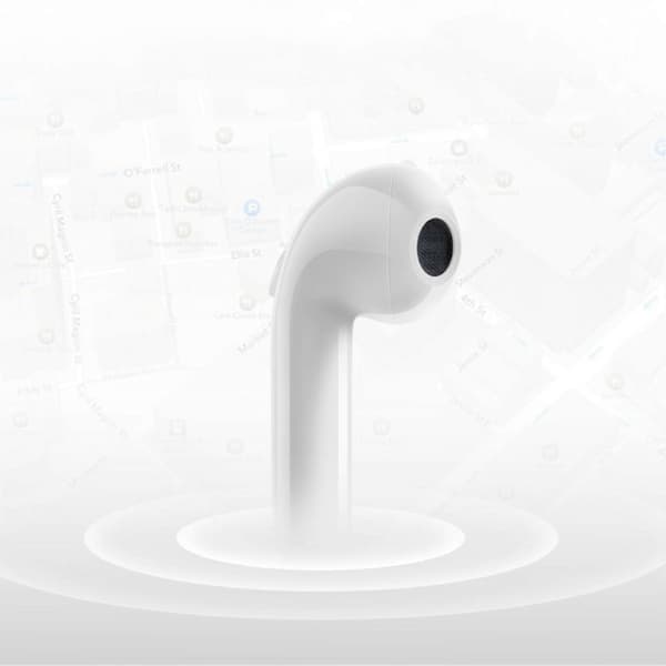 I7S Trådløse Bluetooth Ørepropper Stereo Stabil Bluetooth 5.0 Ørepropper med Ladeetui for Sport Hvit