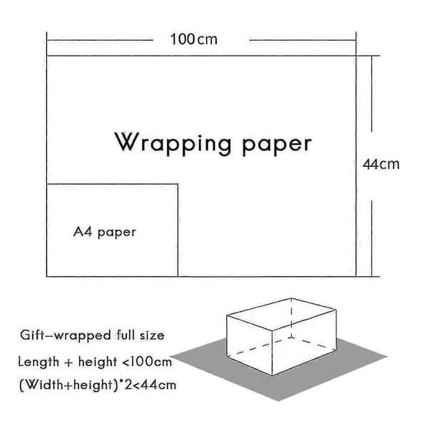 Presentpapper Ark, för Jul Födelsedagsfest Presentpapper 5 Papper
