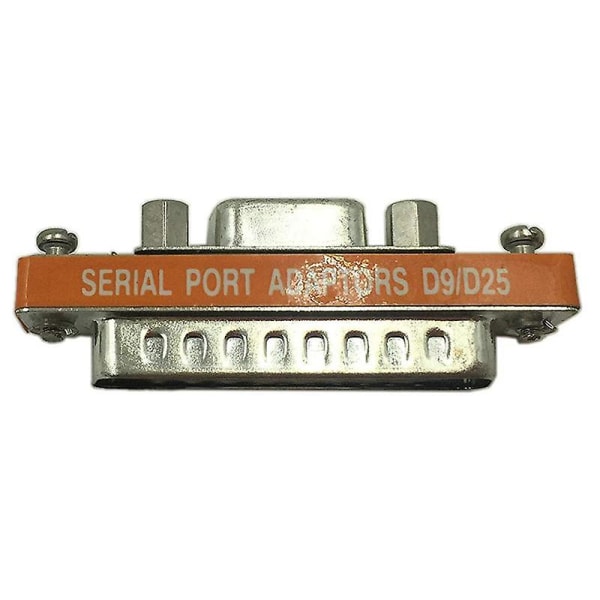 3x DB9 Hunn til DB25 Hane Mini Seriell Portkabeladapter Kjønnsendrer