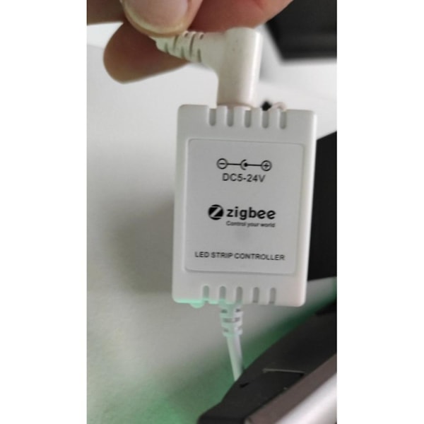 Tuya Zigbee Smart Led Controller Rgb för ljusremsa 5v-24v kompatibel Zha Zigbee2mqtt Tasmota Home
