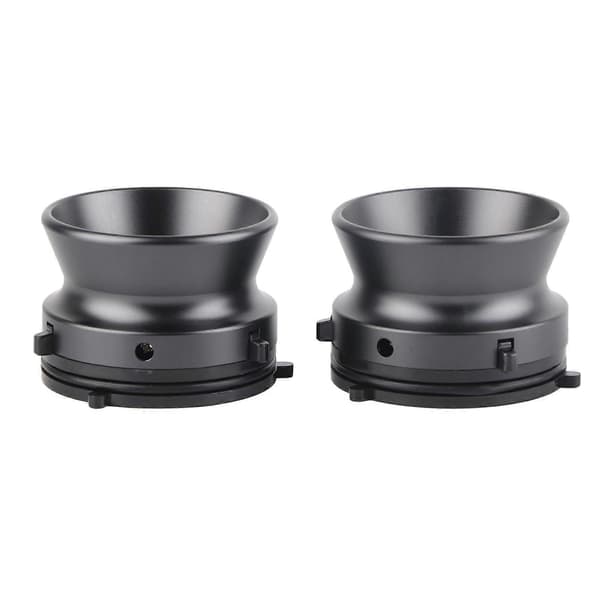 1 par NAB Hub-adaptere Professionel Poleret Aluminiumlegering 10 tommer Åbner til Studer ReVox til Akai til Teac Grå