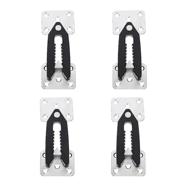 4 stk. Festeklips for sofa, seksjonskobling, sofakoblinger, sofaspenner, sofakrokodilleklemmer