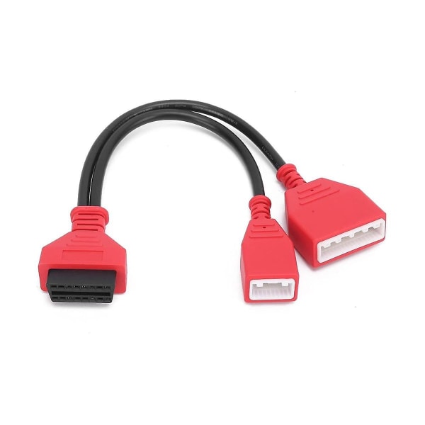 Obd2 Diagnostic Connector Kabel, 16+32 Obdii Gateway Adapter Udskiftning af bildiagnoseværktøj til Sy