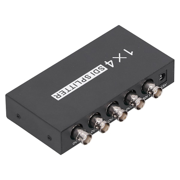 100–240V F214 SDI Splitter 1x4 1 in 4 Out Stöder SD/HD/3GSDI Repeater Extender (UK-kontakt)