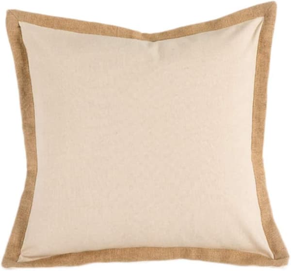 Broderad Dekorationskudde Örngott Bondgård Bomull Linne Kuddfodral Prydnadskuddar För Soffa 45 x 45 cm (csdragonfly)