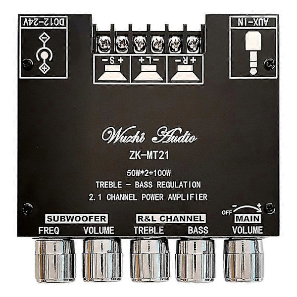 -MT21 2.1 Bluetooth 5.0 Subwoofer Forstærker Board Audio Stereo Forstærker Modul