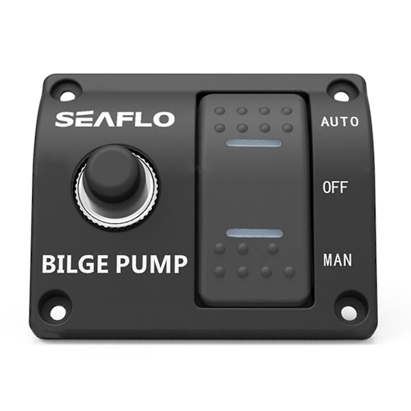 Til Lænsepumpe Lænsepumpe Kontrol Afbryder Automatisk Pumpe Marine Panel Afbryder 3-vejs Afbryder Panel