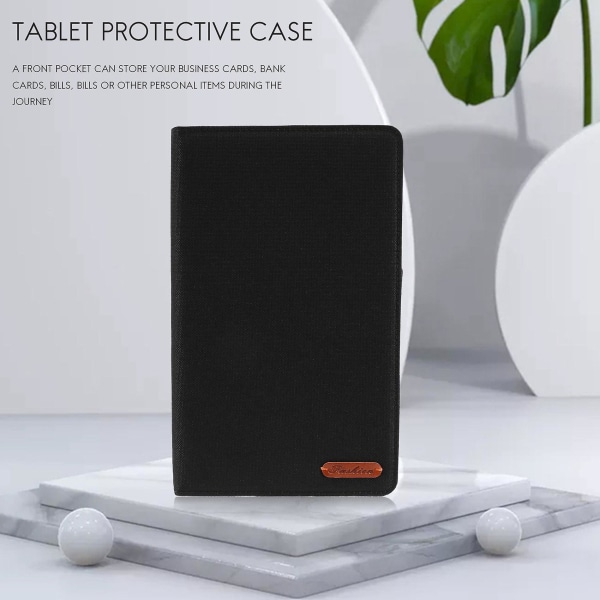 För Galaxy Tab A7 Lite 8,7 tum 2021 (sm-t220 / T225) Skyddsfodral Case Cover med ficka