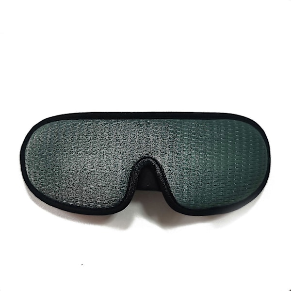 Natmaske Sovemaske Blindfold Nat Cahce Øjne Til Sovning Memory Foam 3d Konturformet Pasform, grøn
