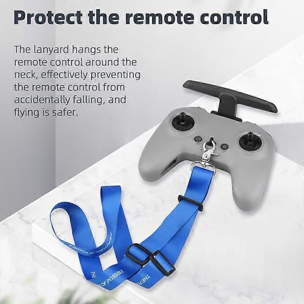 Nackrem Fjärrkontroll Sele Snodd Axelrem Rep för FPV Combo Drönare Quadcopter Tillbehör