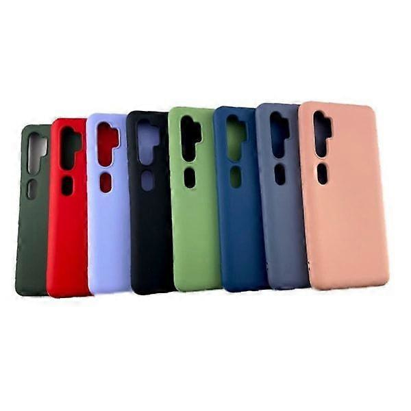 Xiaomi Mi Note 10 - Silikonskal Mikrofiber