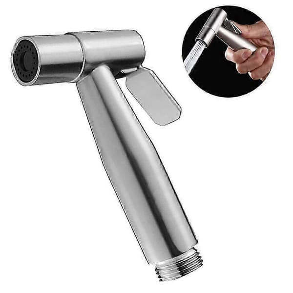 Håndholdt Bidet Dusjsett i Rustfritt Stål, Kran Spray for Baderom