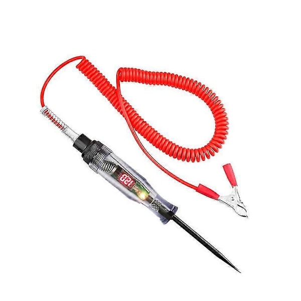 Automotive Elektrisk Kredsløbstester Digital Lyssonde Testpen - Holdbar Hfmqv
