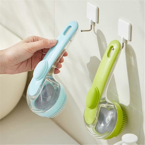 Lettuce Pets Badborste, Lettucepets Badskrubb Green bath brush