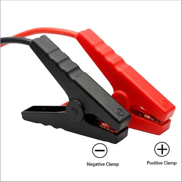12V 200A-500A Intelligent Booster Cable Smart EC5 Connector Bil Lastebil Nødstart Klemme