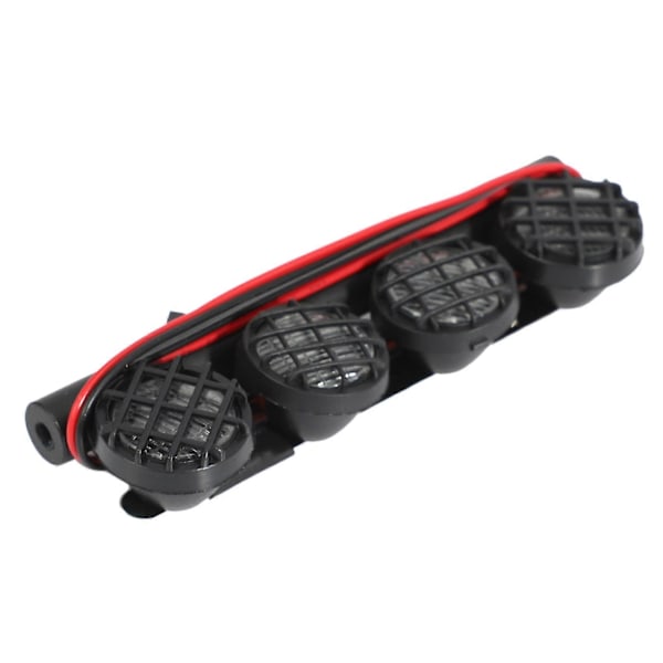 LED Takljusramp med 4 Spotlights för 1/10 1/8 RC Bil Hsp Tamiya