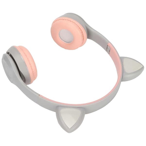 Y47 Bluetooth Katteøre Hodetelefon Sammenleggbart Headset med LED Blinkende og Pustende Lysutslipp Lydkontroll