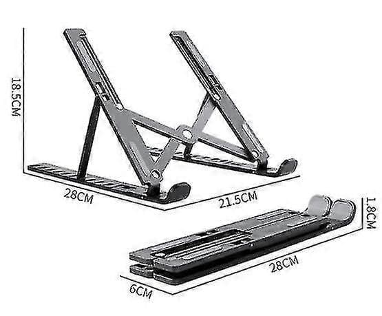 Bärbart Laptopställ, Aluminium Datorhållare Laptopstativ För Skrivbord
