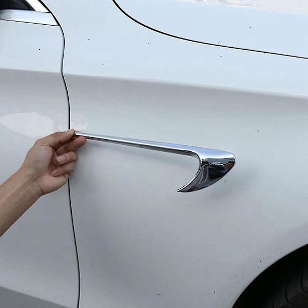 1 par bilstyling sideuttak trim for C E Glc klasse W205 W213 E63s blad klistremerke B