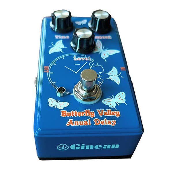 Sähkökitara Digitaalinen Delay-efektipedaali, Butterfly Valley Anual Delay Single Block Guitar Eff